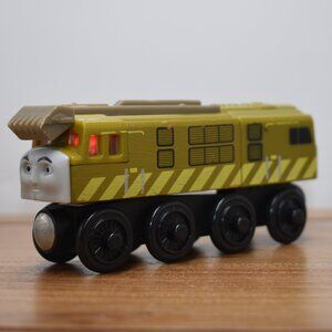 TALKING and Light up Cab DIESEL 10 Thomas & Friends Wooden Railway Engine Train